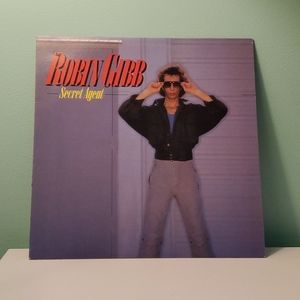 Robin Gibb Secret Agent vinyl record